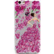 iPhone 6S Case,iPhone 6 6S Bling Glitter TPU Case,PHEZEN Mermaid Pattern Shiny Sparkling Glitter Flexible Soft... N48
