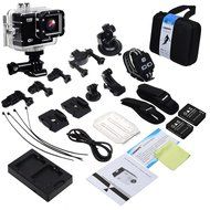 Campark&reg; 1080p 60fps Wifi Extreme Sports Action Camera Waterproof,16MP,1296P,Ambarella A7l,50m Underwater,RF Wrist... N6