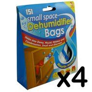 Unknown Pack Of 3/6/9/12 - Small Space Dehumidifier Bags - Small &amp; Discreet - Absorbs Moisture (Pack Of 12)