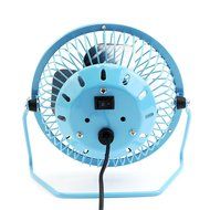 Honeyall&reg; Mini Portable Super Mute Laptop Computer PC USB Cooler Cooling Desktop Fan Table Desktop Fan 6&quot; for... N10
