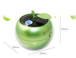 LOHOME USB Humidifier, Apple Anion Humidifier Mini USB Ultrasonic Humidifier Air Mist Moistener Purifier for Bedrooms... N2