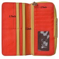 Spritech(TM) Women Girl PU Leather Clutch Wallet Credit Card Holder Zip Phone Handbag N92