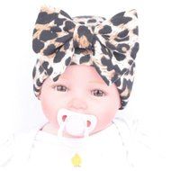 Newborn Infant Toddler Girls Baby Stripe Bowknot Beanie Hat Comfys Hospital Cap N7