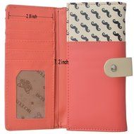 Spritech(TM) Women Girl PU Leather Clutch Wallet Credit Card Holder Zip Phone Handbag N96