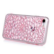 iPhone 7 Case (4.7 inch) - Shockproof Soft TPU Rubber Skin Gel Bumper Case Laser Carving Sunflower Transparent... N4