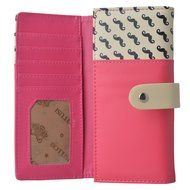 Spritech(TM) Women Girl PU Leather Clutch Wallet Credit Card Holder Zip Phone Handbag N104