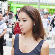 Fashion Women Lady Crystal Rhinestone Cute Cat Stud Earrings Jewelry 1 Pair N2