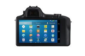 Samsung Galaxy NX EK-GN120ZKZXAR Galaxy Wireless Smart Android 4G 20.3MP Camera (Body Only) (Black) N5