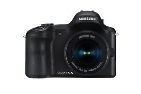 Samsung Galaxy NX EK-GN120ZKZXAR Galaxy Wireless Smart Android 4G 20.3MP Camera (Body Only) (Black) N6