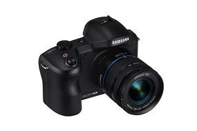 Samsung Galaxy NX EK-GN120ZKZXAR Galaxy Wireless Smart Android 4G 20.3MP Camera (Body Only) (Black) N7