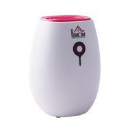 HomCom Portable Compact Mini Air Dehumidifier - Pink