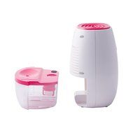 HomCom Portable Compact Mini Air Dehumidifier - Pink N2