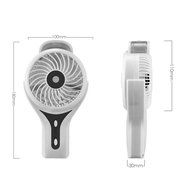 Dealpeak USB Rechargeable Handheld Mini Fan with Cooling Mist as Personal Cooling Humidifier for Home Office and... N5