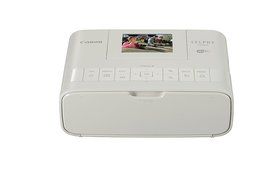 Canon Selphy CP1200 White Wireless Color Photo Printer and Battery Bundle N5