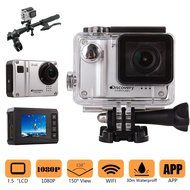 Discovery Adventures HD Sports Action Video Camera 16M 1080p 1.5" LCD 30m Waterproof Wifi Remote Extreme Sport... N6