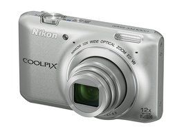 Nikon COOLPIX S6400 16 MP Digital Camera with 12x Optical Zoom and 3-inch LCD (Silver) (OLD MODEL) N26