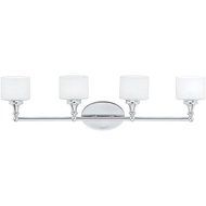Quoizel QI8604C Quinton 4-Light Bath Fixture, Polished Chrome by Quoizel
