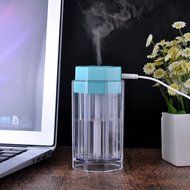 Colorful Light USB Crystal Mini Air LED Light Humidifier With Automatic Power Shut-off for Home Office Bedroom...