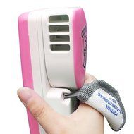 ACEVER Handy Cooling Fan with Air Cooling Humidifier Air Freshener Pink