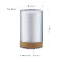 SUN-E Aromatherapy Oil Diffuser,100ML Essential Oil Ultrasonic Cool Mist Humidifier Waterless Auto Shut-off Perfect... N12