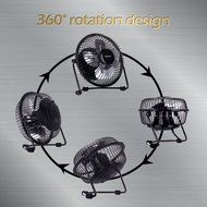 Clip On Desk Fan USB Table Fans (USB OR Battery Powered, Quietness)(Blue) N5