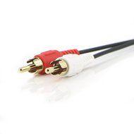 Pasow 3.5mm Stereo Male to 2RCA Male (Right and Left) RCA Audio Cable (30 Feet) N9