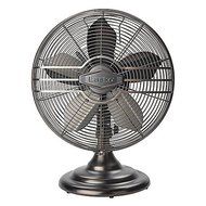 Lasko&reg; 12-Inch Classic Table Fan, features 3 quiet speed settings, widespread coverage, Provides Cool in Vintage...