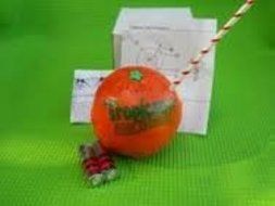 Orange Tropicana Am/fm Novelty Radio 1985