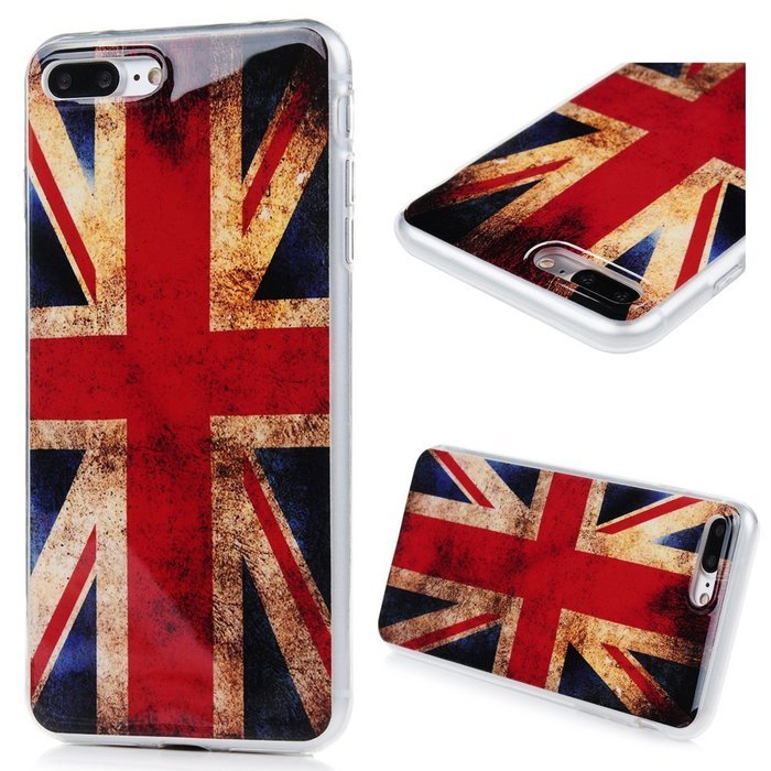 iPhone 7 Plus Case (5.5 inch) - 6 Pcs Shockproof Flexible Soft TPU Rubber Skin Gel Bumper Case with IMD Technology... N10