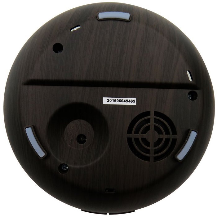 400ML Ultrasonic Aromatherapy Essential Oil Diffuser Cool Mist Humidifier Waterless Auto off (Dark Wooden Grain) N2