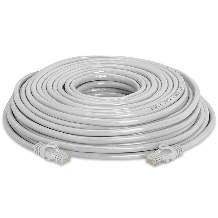 Cmple - CAT 6 500MHz UTP ETHERNET LAN NETWORK CABLE - 100 FT Gray N36