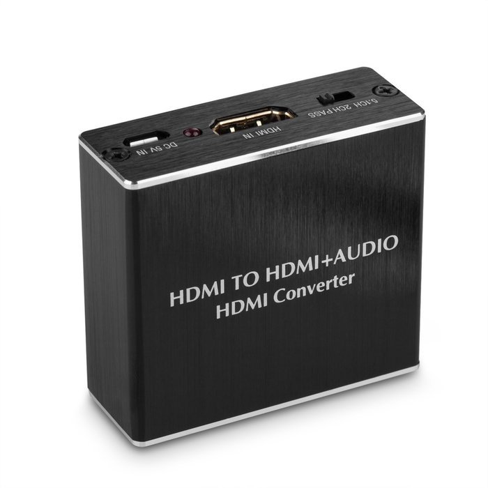 Musou Ultra HD HDMI to HDMI and Optical TOSLINK SPDIF with 3.5mm Stereo Audio Extractor Converter HDMI Audio Splitter...