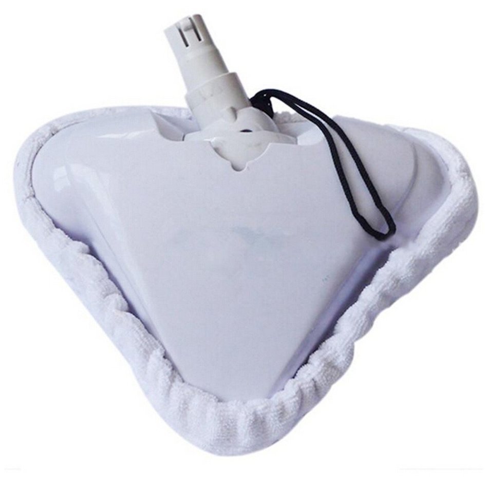 2pcs Houisehold Triangle Washable Microfibre Steam Mop Floor Replacement Pads N3