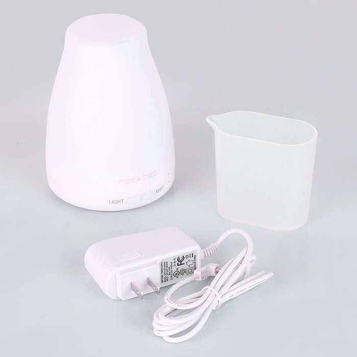 7 Colors Aromatherapy Essential Oil Diffuser - 100 Milliliter Ultrasonic Cool Mist Aroma Humidifier with Waterless... N2