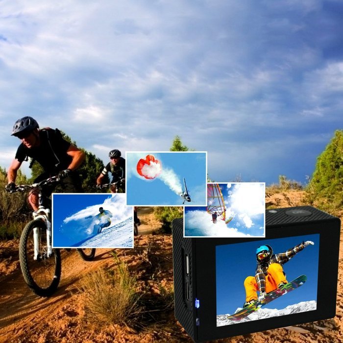 OFKP&reg; W8 1080P WIFI Sports Action Video Camera,1.5 Inch LTPS ,12MP HD, waterproof Camera for Biking Riding Racing... N5