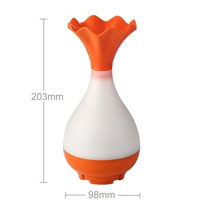 RipaFire Jady Pure Aromatherapy Humidifier Ultrasonic Sound Vibrations with Night Light Portable Mini USB Perfume... N6