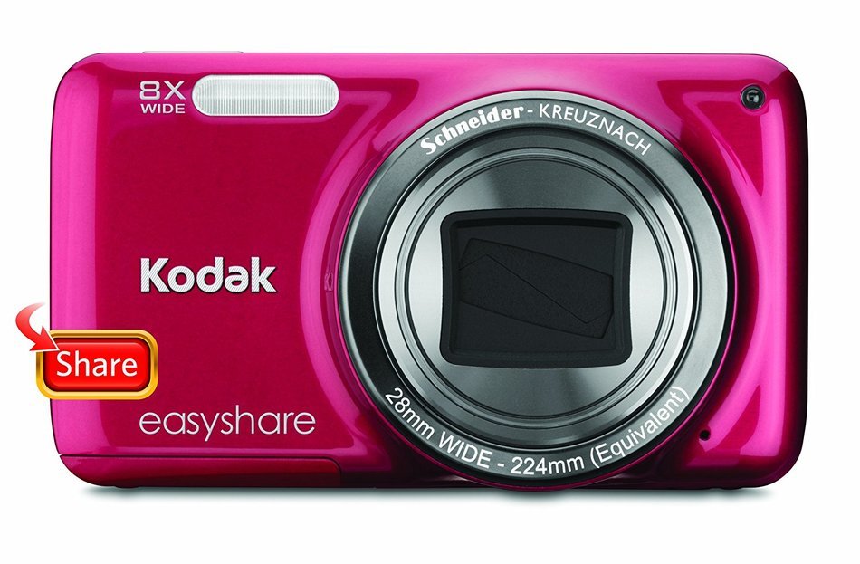 Kodak EasyShare M583 14 MP Digital Camera with 8x Optical Zoom and 3-Inch LCD - Black N3