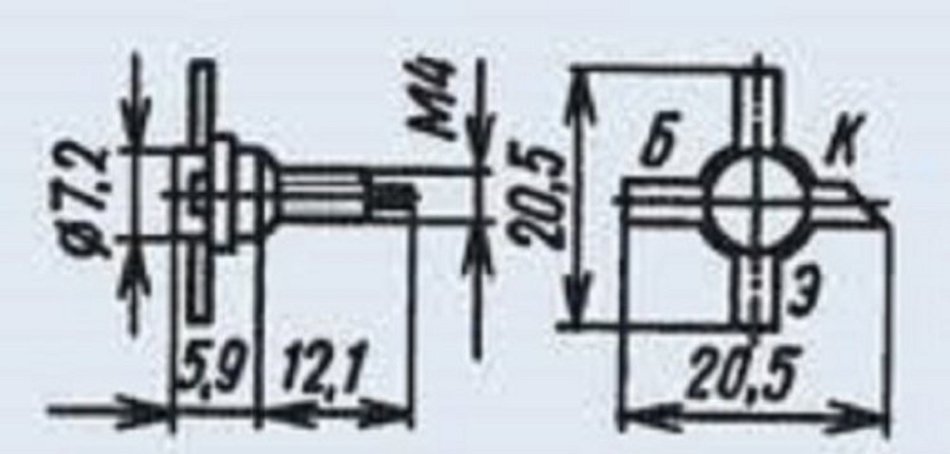 Transistors silicon KT610A (2T610A) USSR 1 pcs N2