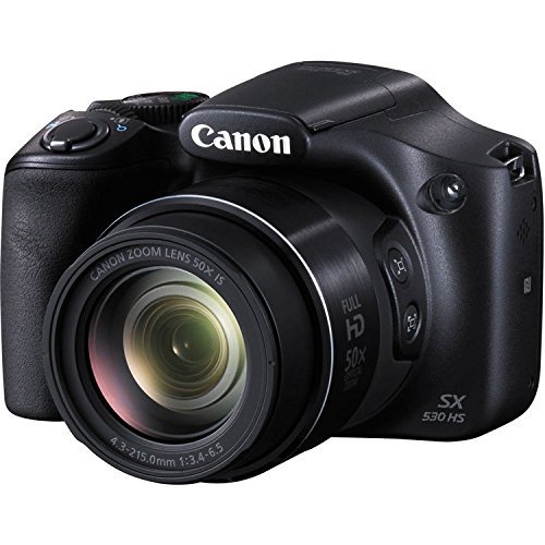 Canon PowerShot SX530 HS - Wi-Fi Enabled International Version (No warranty)