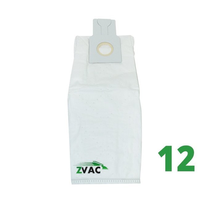 12 Hoover Y Bags by ZVac, Premium Vacuum Bags For Upright Windtunnel Vacuum Cleaners (12, HVR YZ) N44