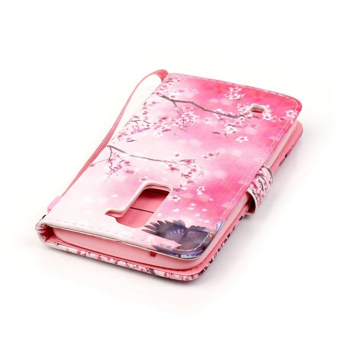 LG K7 Case,LG Tribute 5 Case,Yaheeda [3D Colored Drawing] [Flip Fit] Premium PU Leather Card-Slots Cash-Slots... N7