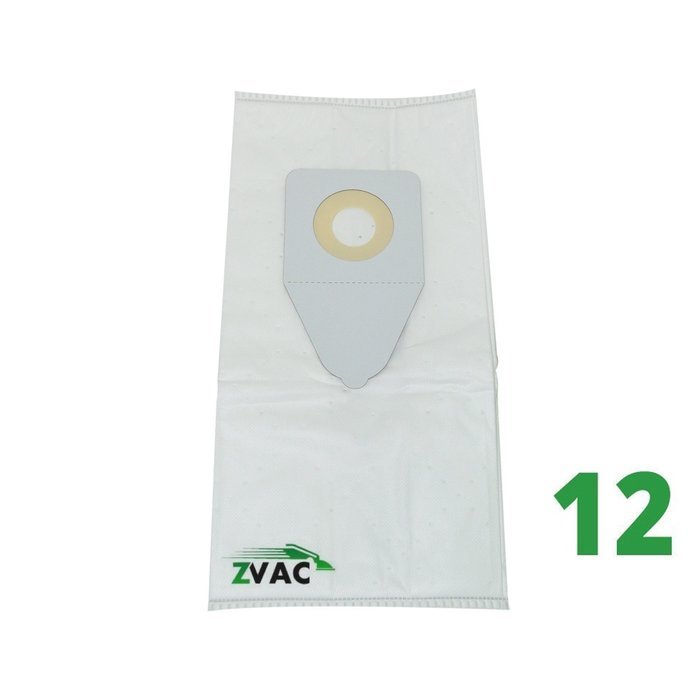 12 Hoover Y Bags by ZVac, Premium Vacuum Bags For Upright Windtunnel Vacuum Cleaners (12, HVR YZ) N53
