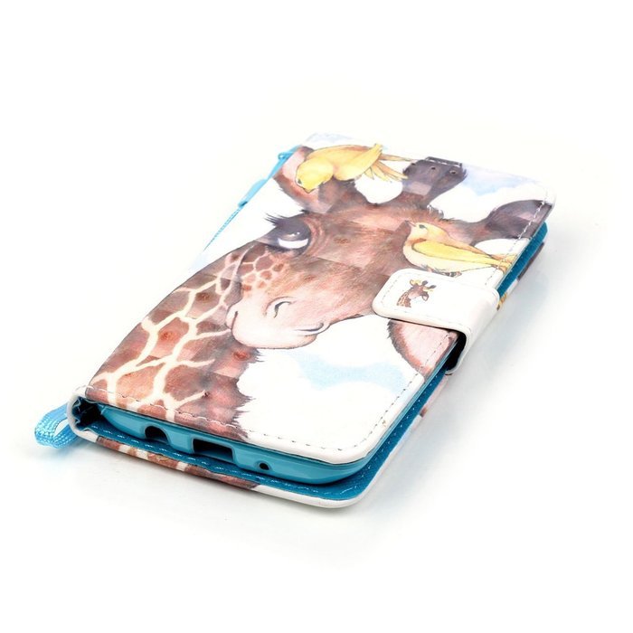 LG K7 Case,LG Tribute 5 Case,Yaheeda [3D Colored Drawing] [Flip Fit] Premium PU Leather Card-Slots Cash-Slots... N8