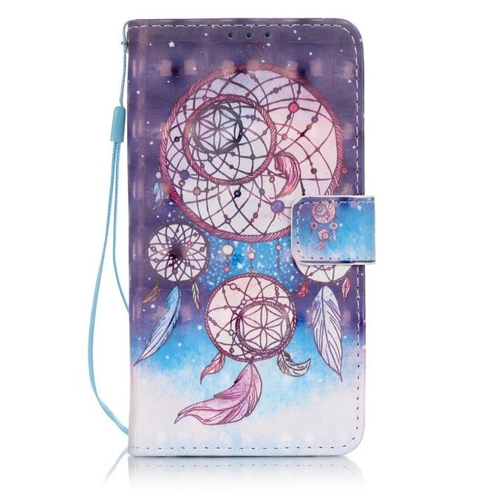 LG K7 Case,LG Tribute 5 Case,Yaheeda [3D Colored Drawing] [Flip Fit] Premium PU Leather Card-Slots Cash-Slots... N10