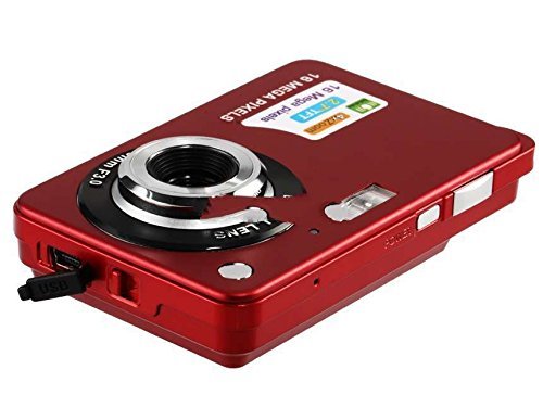 Dc-09 2.7" Tft Lcd Screen Digital Camera With 4X Digital Zoom (Red) Produced by YSK N3