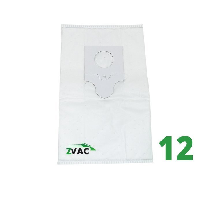 12 Hoover Y Bags by ZVac, Premium Vacuum Bags For Upright Windtunnel Vacuum Cleaners (12, HVR YZ) N58
