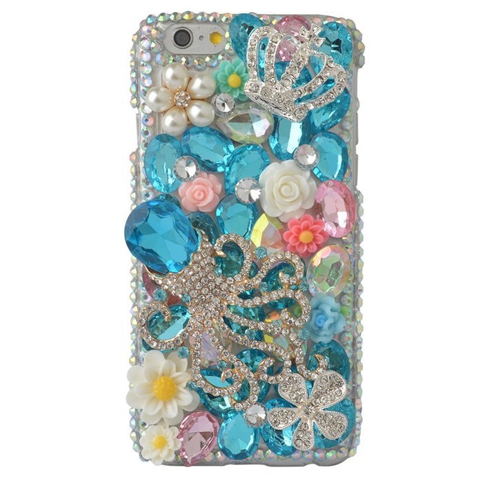 iPhone 6 Plus/6s Plus Case,Yaheeda 3D Fashion Bling PC Hard Case for iPhone 6 Plus/6s Plus [5.5inch] N4