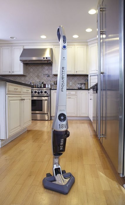Rowenta RH8548 Delta Force Lightweight Cordless Bagless Cyclonic Energy Star Rated Stick Vacuum Cleaner Floor... N3