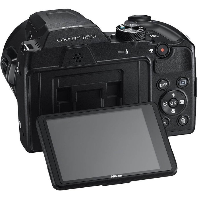 Nikon COOLPIX B500 16MP 40x Optical Zoom Digital Camera with wifi - Red (Certified Refurbished) N13