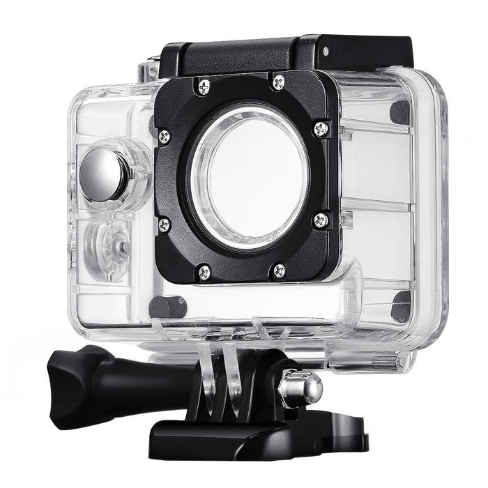 Pictek Waterproof Case for Action Camera, Replacement Underwater Protective Housing Case Up to 98FT(30 Meters)... N4